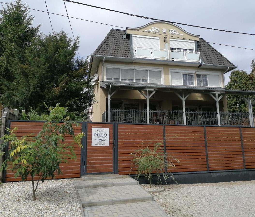 Villa Pelso Balatongyorok Exterior foto